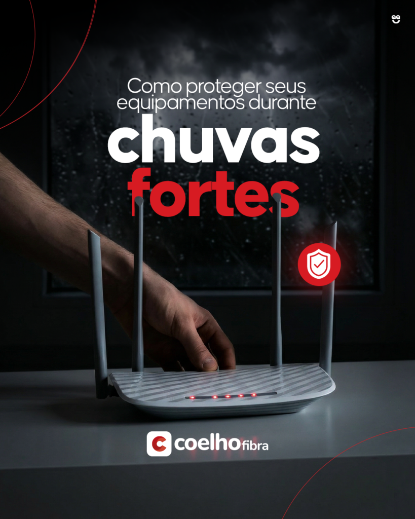 Como proteger seus equipamentos durante chuvas fortes